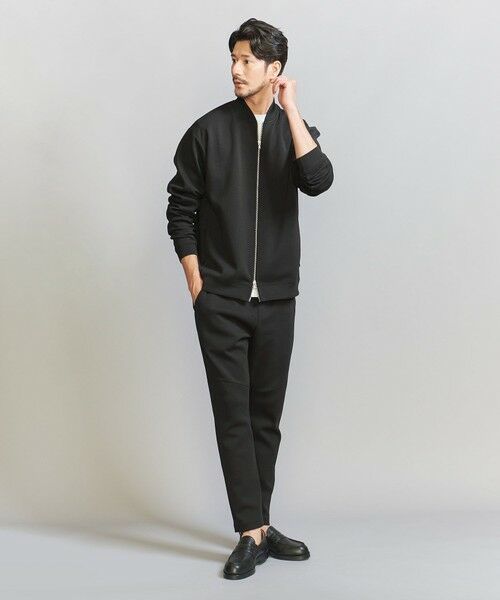 BEAUTY&YOUTH UNITED ARROWS / ビューティー&ユース ユナイテッドアローズ ブルゾン | 【WEB限定 WARDROBE SMART】ダブルニット ジップブルゾン/セットアップ対応 | 詳細7