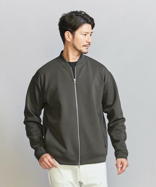 BEAUTY&YOUTH UNITED ARROWS / ビューティー&ユース ユナイテッドアローズ ブルゾン | 【WEB限定 WARDROBE SMART】ダブルニット ジップブルゾン/セットアップ対応 | 詳細20