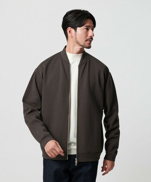 美品　ユナイテッドアローズ　BEAUTY&YOUTH セットアップ WEB限定 WARDROBE SMART】ダブルニット スウェット パーカー