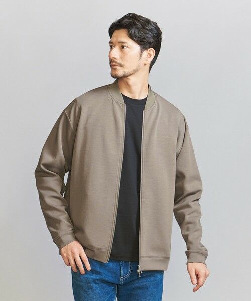 BEAUTY&YOUTH UNITED ARROWS / ビューティー&ユース ユナイテッドアローズ ブルゾン | 【WEB限定 WARDROBE SMART】ダブルニット ジップブルゾン/セットアップ対応 | 詳細25