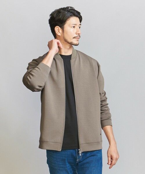 BEAUTY&YOUTH UNITED ARROWS / ビューティー&ユース ユナイテッドアローズ ブルゾン | 【WEB限定 WARDROBE SMART】ダブルニット ジップブルゾン/セットアップ対応 | 詳細27