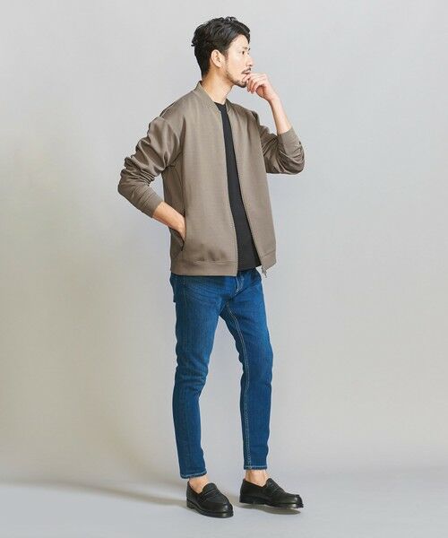 BEAUTY&YOUTH UNITED ARROWS / ビューティー&ユース ユナイテッドアローズ ブルゾン | 【WEB限定 WARDROBE SMART】ダブルニット ジップブルゾン/セットアップ対応 | 詳細28