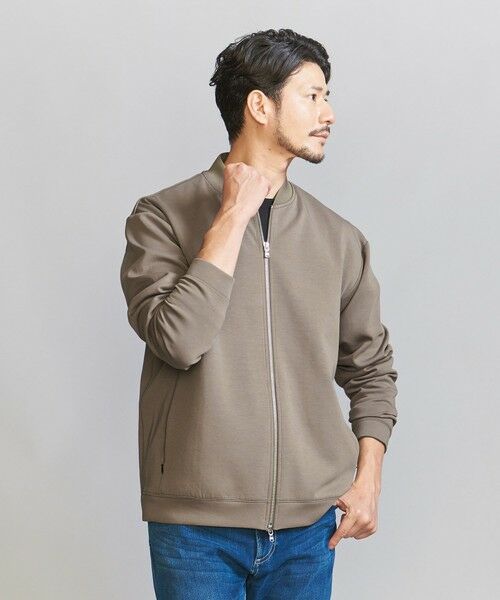 BEAUTY&YOUTH UNITED ARROWS / ビューティー&ユース ユナイテッドアローズ ブルゾン | 【WEB限定 WARDROBE SMART】ダブルニット ジップブルゾン/セットアップ対応 | 詳細30