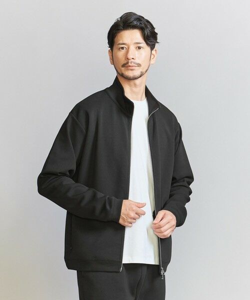 BEAUTY&YOUTH UNITED ARROWS / ビューティー&ユース ユナイテッドアローズ ブルゾン | 【WEB限定 WARDROBE SMART】ダブルニット スタンド ジップブルゾン/セットアップ対応 | 詳細2