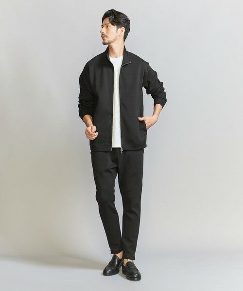 BEAUTY&YOUTH UNITED ARROWS / ビューティー&ユース ユナイテッドアローズ ブルゾン | 【WEB限定 WARDROBE SMART】ダブルニット スタンド ジップブルゾン/セットアップ対応 | 詳細6