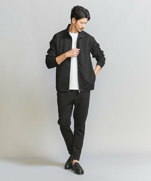 BEAUTY&YOUTH UNITED ARROWS / ビューティー&ユース ユナイテッドアローズ ブルゾン | 【WEB限定 WARDROBE SMART】ダブルニット スタンド ジップブルゾン/セットアップ対応 | 詳細7