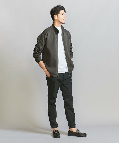 BEAUTY&YOUTH UNITED ARROWS / ビューティー&ユース ユナイテッドアローズ ブルゾン | 【WEB限定 WARDROBE SMART】ダブルニット スタンド ジップブルゾン/セットアップ対応 | 詳細18