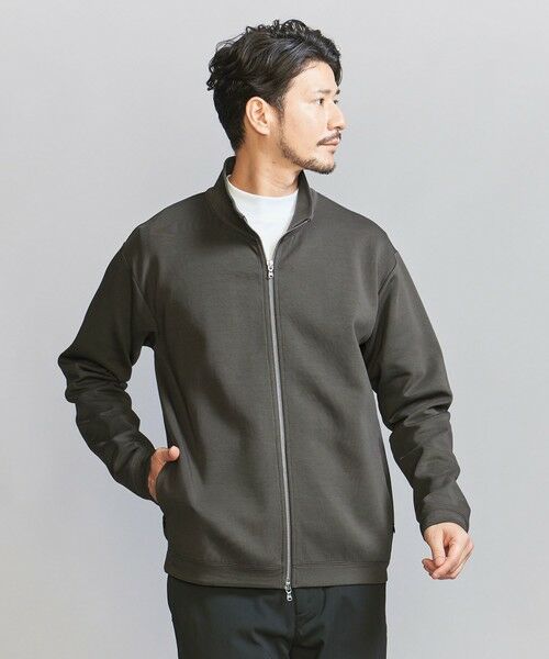 BEAUTY&YOUTH UNITED ARROWS / ビューティー&ユース ユナイテッドアローズ ブルゾン | 【WEB限定 WARDROBE SMART】ダブルニット スタンド ジップブルゾン/セットアップ対応 | 詳細22