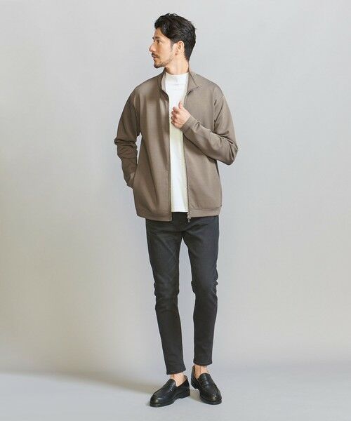 BEAUTY&YOUTH UNITED ARROWS / ビューティー&ユース ユナイテッドアローズ ブルゾン | 【WEB限定 WARDROBE SMART】ダブルニット スタンド ジップブルゾン/セットアップ対応 | 詳細25