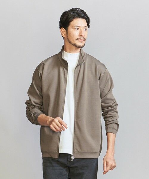 BEAUTY&YOUTH UNITED ARROWS / ビューティー&ユース ユナイテッドアローズ ブルゾン | 【WEB限定 WARDROBE SMART】ダブルニット スタンド ジップブルゾン/セットアップ対応 | 詳細26