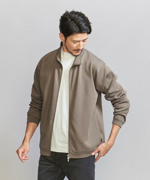 BEAUTY&YOUTH UNITED ARROWS / ビューティー&ユース ユナイテッドアローズ ブルゾン | 【WEB限定 WARDROBE SMART】ダブルニット スタンド ジップブルゾン/セットアップ対応 | 詳細27