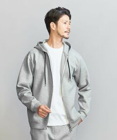 【WEB限定 WARDROBE SMART】ダブルニット ジップパーカー/セットアップ対応