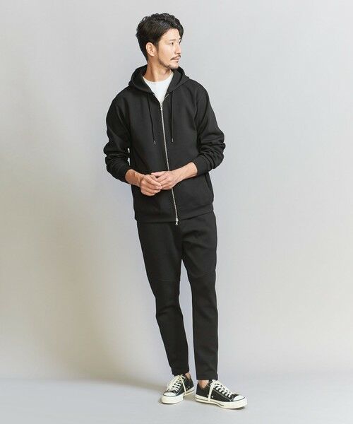 BEAUTY&YOUTH UNITED ARROWS / ビューティー&ユース ユナイテッドアローズ パーカー | 【WEB限定 WARDROBE SMART】ダブルニット ジップパーカー/セットアップ対応 | 詳細10