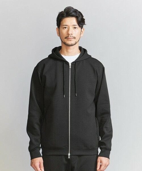 BEAUTY&YOUTH UNITED ARROWS / ビューティー&ユース ユナイテッドアローズ パーカー | 【WEB限定 WARDROBE SMART】ダブルニット ジップパーカー/セットアップ対応 | 詳細12