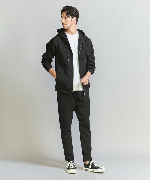 BEAUTY&YOUTH UNITED ARROWS / ビューティー&ユース ユナイテッドアローズ パーカー | 【WEB限定 WARDROBE SMART】ダブルニット ジップパーカー/セットアップ対応 | 詳細7