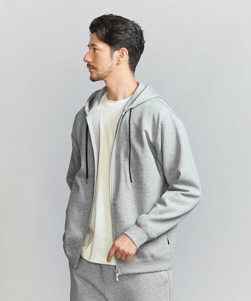 BEAUTY&YOUTH UNITED ARROWS / ビューティー&ユース ユナイテッドアローズ パーカー | 【WEB限定 WARDROBE SMART】ダブルニット ジップパーカー/セットアップ対応 | 詳細16