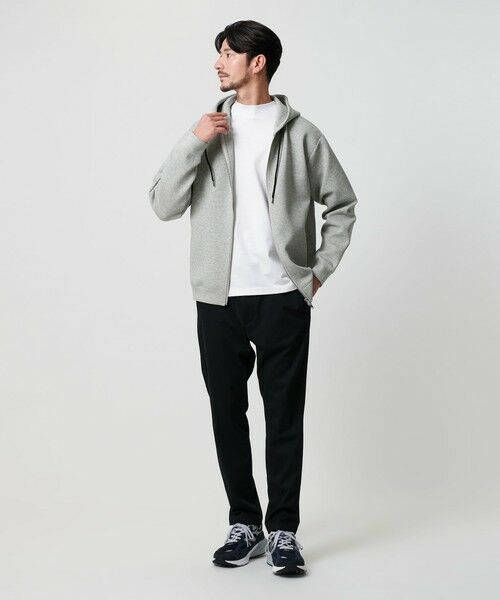 BEAUTY&YOUTH UNITED ARROWS / ビューティー&ユース ユナイテッドアローズ パーカー | 【WEB限定 WARDROBE SMART】ダブルニット ジップパーカー/セットアップ対応 | 詳細10