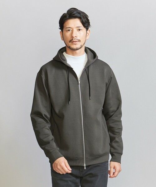 BEAUTY&YOUTH UNITED ARROWS / ビューティー&ユース ユナイテッドアローズ パーカー | 【WEB限定 WARDROBE SMART】ダブルニット ジップパーカー/セットアップ対応 | 詳細28