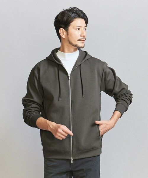 BEAUTY&YOUTH UNITED ARROWS / ビューティー&ユース ユナイテッドアローズ パーカー | 【WEB限定 WARDROBE SMART】ダブルニット ジップパーカー/セットアップ対応 | 詳細29