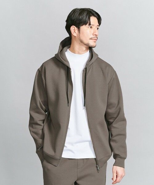 BEAUTY&YOUTH UNITED ARROWS / ビューティー&ユース ユナイテッドアローズ パーカー | 【WEB限定 WARDROBE SMART】ダブルニット ジップパーカー/セットアップ対応 | 詳細29