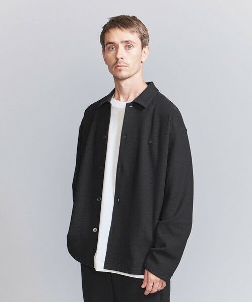 BEAUTY&YOUTH UNITED ARROWS / ビューティー&ユース ユナイテッドアローズ パーカー | ＜LACOSTE for BEAUTY&YOUTH＞ 1トーン シャツ ジャケット | 詳細1