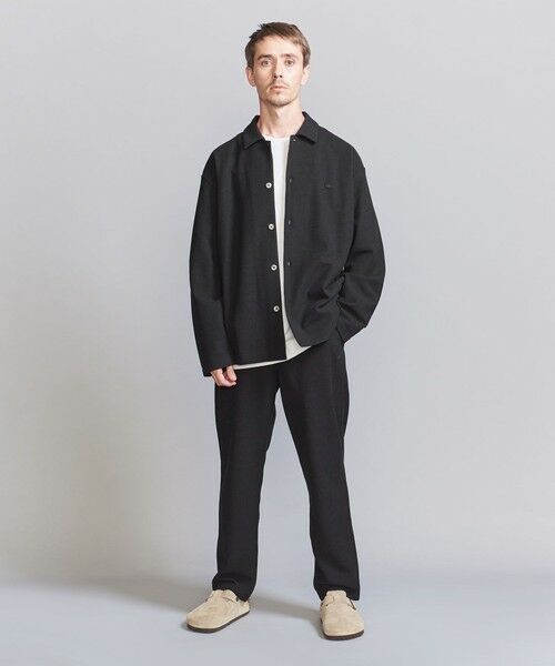 BEAUTY&YOUTH UNITED ARROWS / ビューティー&ユース ユナイテッドアローズ パーカー | ＜LACOSTE for BEAUTY&YOUTH＞ 1トーン シャツ ジャケット | 詳細3