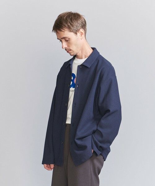 BEAUTY&YOUTH UNITED ARROWS / ビューティー&ユース ユナイテッドアローズ パーカー | ＜LACOSTE for BEAUTY&YOUTH＞ 1トーン シャツ ジャケット | 詳細19