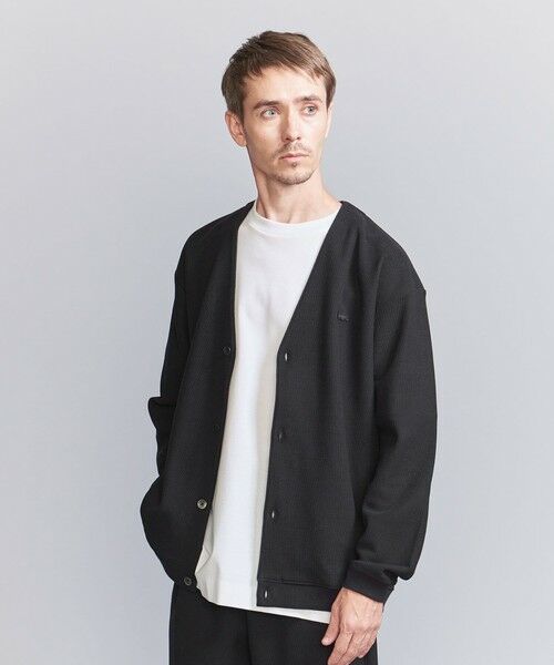 BEAUTY&YOUTH UNITED ARROWS / ビューティー&ユース ユナイテッドアローズ パーカー | ＜LACOSTE for BEAUTY&YOUTH＞ 1トーン カーディガン | 詳細1