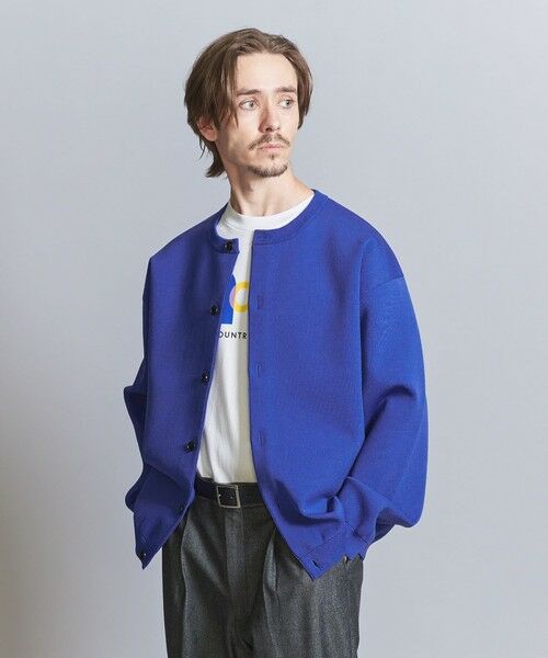 BEAUTY&YOUTH UNITED ARROWS / ビューティー&ユース ユナイテッドアローズ カーディガン・ボレロ | ウォッシュ スムース クルーネック カーディガン | 詳細12