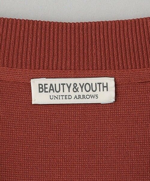 BEAUTY&YOUTH UNITED ARROWS / ビューティー&ユース ユナイテッドアローズ カーディガン・ボレロ | モダン ミラノリブ Vネック カーディガン | 詳細24