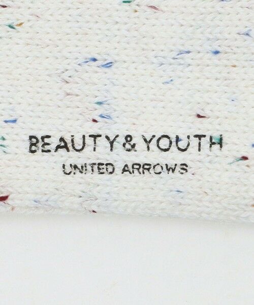 BEAUTY&YOUTH UNITED ARROWS / ビューティー&ユース ユナイテッドアローズ ソックス | ネップ ヘビー ソックス | 詳細2