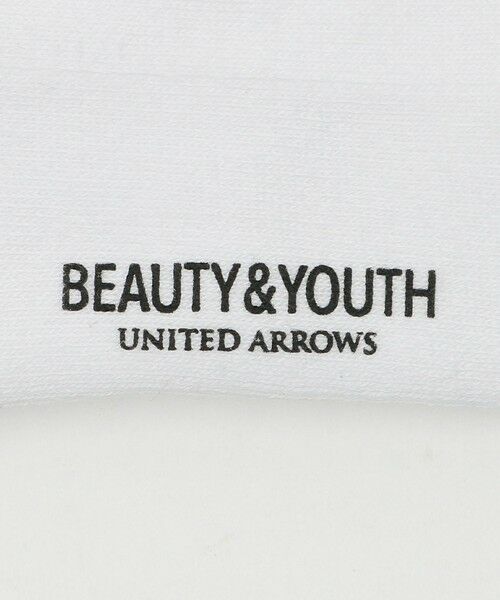 BEAUTY&YOUTH UNITED ARROWS / ビューティー&ユース ユナイテッドアローズ ソックス | ロゴ デザイン ソックス | 詳細2