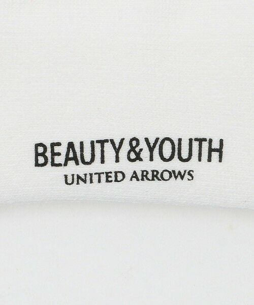 BEAUTY&YOUTH UNITED ARROWS / ビューティー&ユース ユナイテッドアローズ ソックス | ロゴ デザイン ソックス | 詳細6