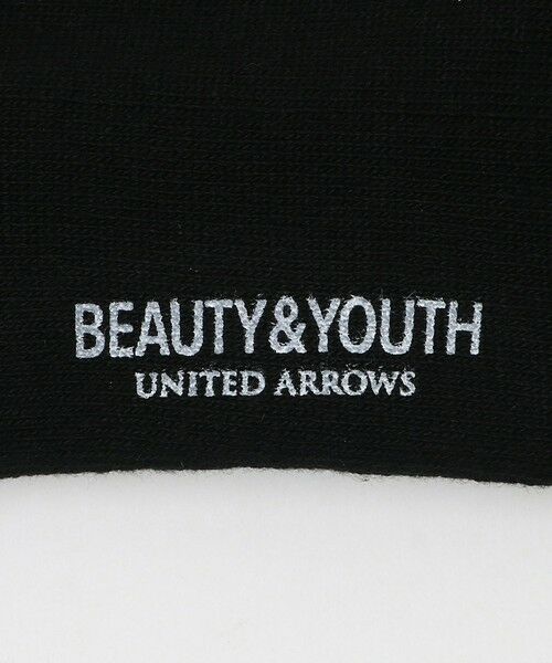 BEAUTY&YOUTH UNITED ARROWS / ビューティー&ユース ユナイテッドアローズ ソックス | ロゴ デザイン ソックス | 詳細10