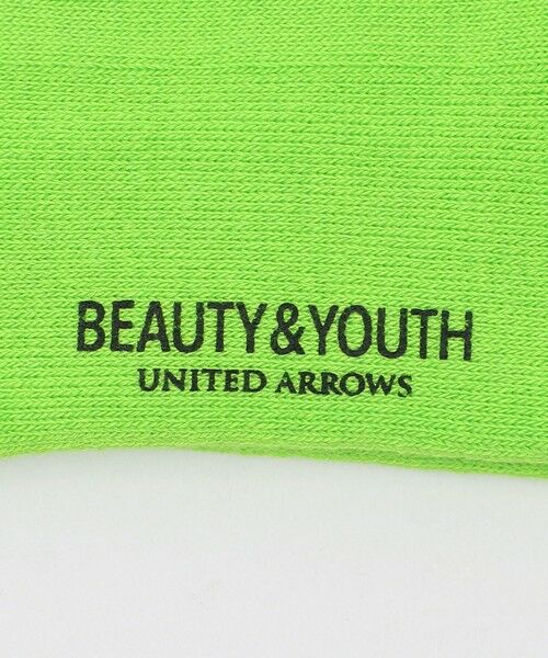 BEAUTY&YOUTH UNITED ARROWS / ビューティー&ユース ユナイテッドアローズ ソックス | ロゴ デザイン ソックス | 詳細18