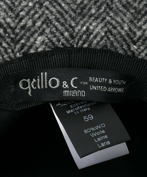 BEAUTY&YOUTH UNITED ARROWS / ビューティー&ユース ユナイテッドアローズ ハット | ＜GRILLO＞ バケットハット グレーカラー | 詳細8