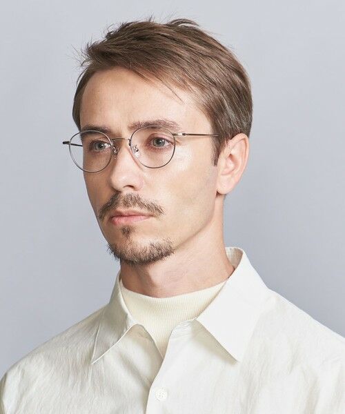 BEAUTY&YOUTH UNITED ARROWS / ビューティー&ユース ユナイテッドアローズ サングラス・メガネ | 【別注】 ＜KANEKO OPTICAL（金子眼鏡）＞ Leo/アイウェア ‐MADE IN JAPAN‐ | 詳細1