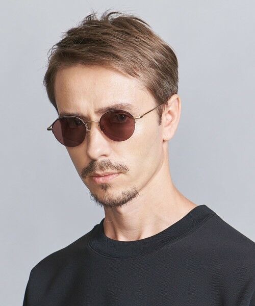 BEAUTY&YOUTH UNITED ARROWS / ビューティー&ユース ユナイテッドアローズ サングラス・メガネ | 【別注】 ＜KANEKO OPTICAL（金子眼鏡）＞ Toby SGLS/サングラス ‐MADE IN JAPAN‐ | 詳細1