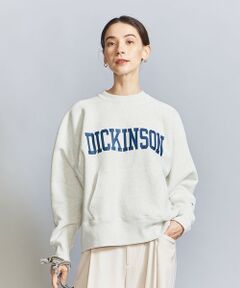 【別注】＜Champion＞リバースウィーブ ロゴプリント スウェットプルオーバー