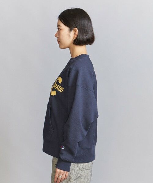 BEAUTY&YOUTH UNITED ARROWS / ビューティー&ユース ユナイテッドアローズ スウェット | 【別注】＜Champion＞リバースウィーブ ロゴプリント スウェットプルオーバー | 詳細16