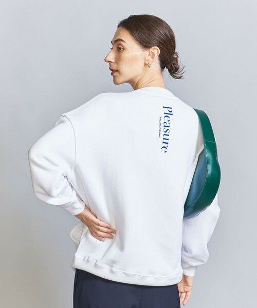 BEAUTY&YOUTH UNITED ARROWS / ビューティー&ユース ユナイテッドアローズ スウェット | 【別注】＜＋81BRANCA＞ロゴスウェット プルオーバー | 詳細1