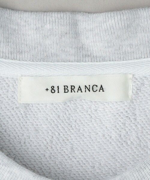 BEAUTY&YOUTH UNITED ARROWS / ビューティー&ユース ユナイテッドアローズ スウェット | 【別注】＜＋81BRANCA＞ロゴスウェット プルオーバー | 詳細15