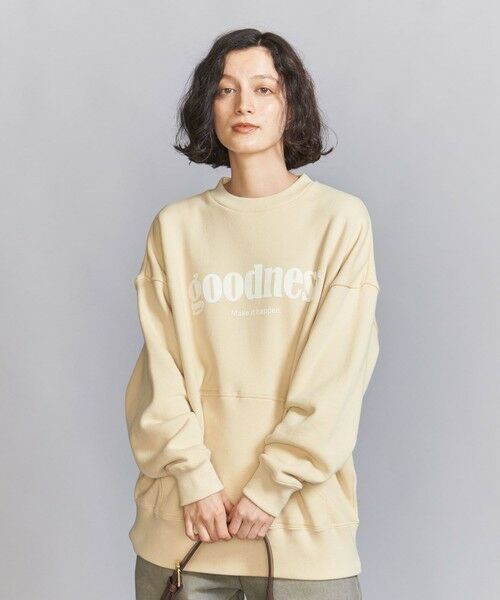 BEAUTY&YOUTH UNITED ARROWS / ビューティー&ユース ユナイテッドアローズ スウェット | 【別注】＜＋81BRANCA＞ロゴスウェット プルオーバー | 詳細28