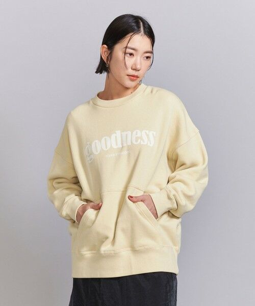 BEAUTY&YOUTH UNITED ARROWS / ビューティー&ユース ユナイテッドアローズ スウェット | 【別注】＜＋81BRANCA＞ロゴスウェット プルオーバー | 詳細26