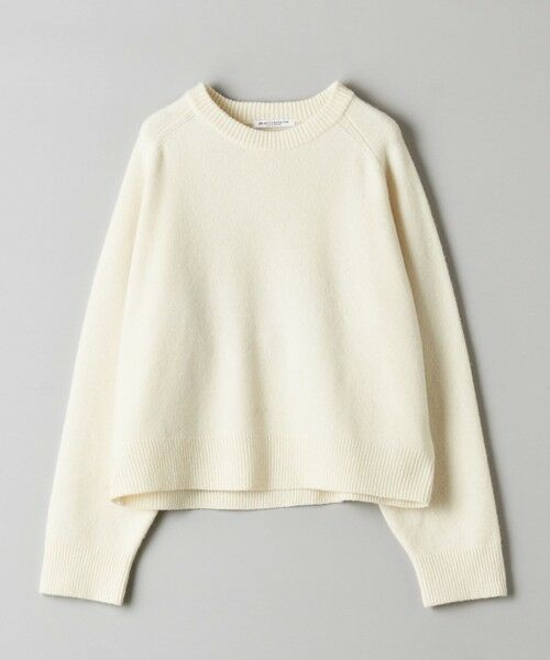 BEAUTY&YOUTH UNITED ARROWS / ビューティー&ユース ユナイテッドアローズ ニット・セーター | ウールカシミヤ アクアラグランクルーネックニット | 詳細3