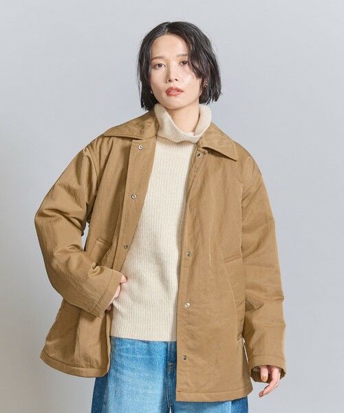 BEAUTY&YOUTH UNITED ARROWS / ビューティー&ユース ユナイテッドアローズ その他アウター | ナイロン パデッド ショートコート | 詳細10