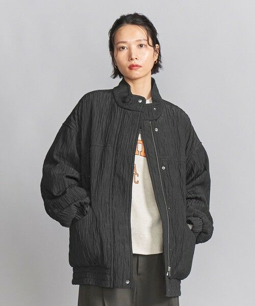 BEAUTY&YOUTH UNITED ARROWS / ビューティー&ユース ユナイテッドアローズ その他アウター | ジャカード スタンド ブルゾン | 詳細16