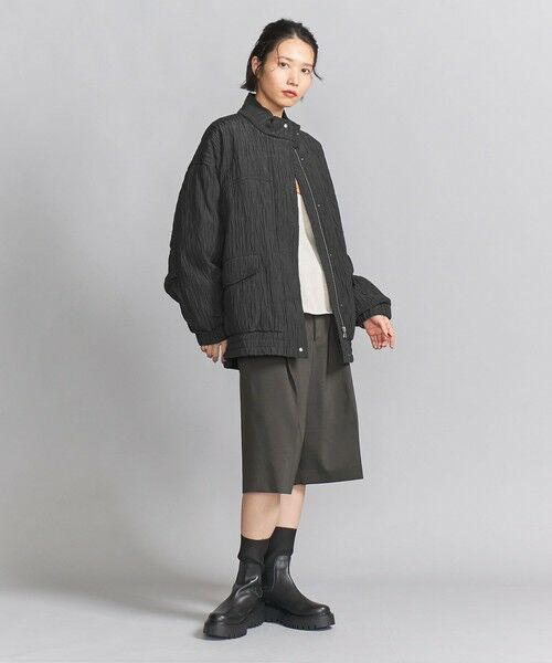 BEAUTY&YOUTH UNITED ARROWS / ビューティー&ユース ユナイテッドアローズ その他アウター | ジャカード スタンド ブルゾン | 詳細17