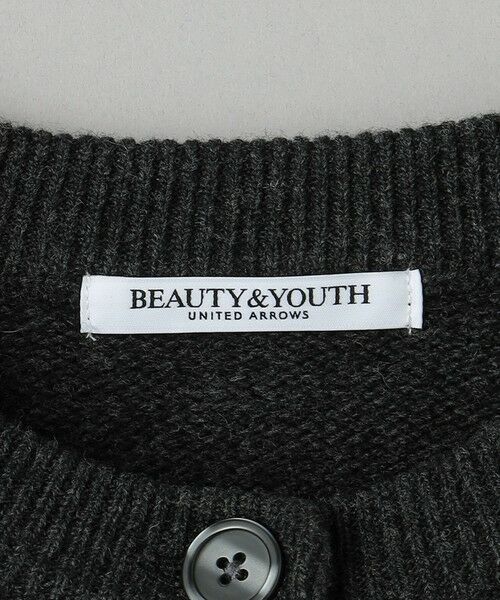 BEAUTY&YOUTH UNITED ARROWS / ビューティー&ユース ユナイテッドアローズ カーディガン・ボレロ | ウールニット ショート カーディガン | 詳細9