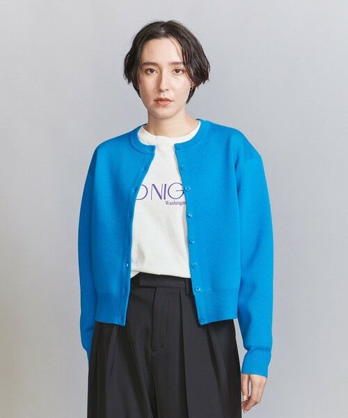 BEAUTY&YOUTH UNITED ARROWS / ビューティー&ユース ユナイテッドアローズ カーディガン・ボレロ | ミラノリブ ニット カーディガン -ウォッシャブル- | 詳細21